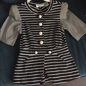 Anthropologie Byron Lars fitted blazer/top. XS